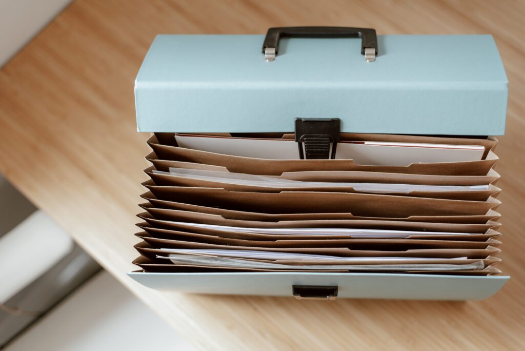 organize pet paperwork meds and vet records